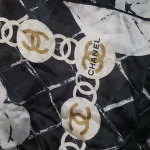 Chanel silk scarf